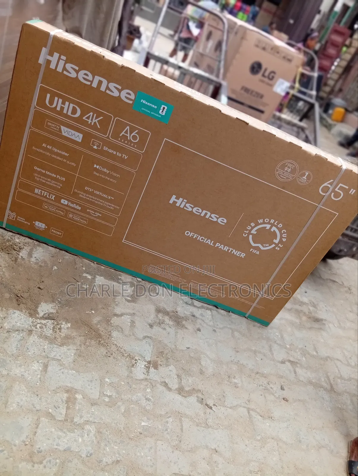 Original Hisense 65 Inches Tv