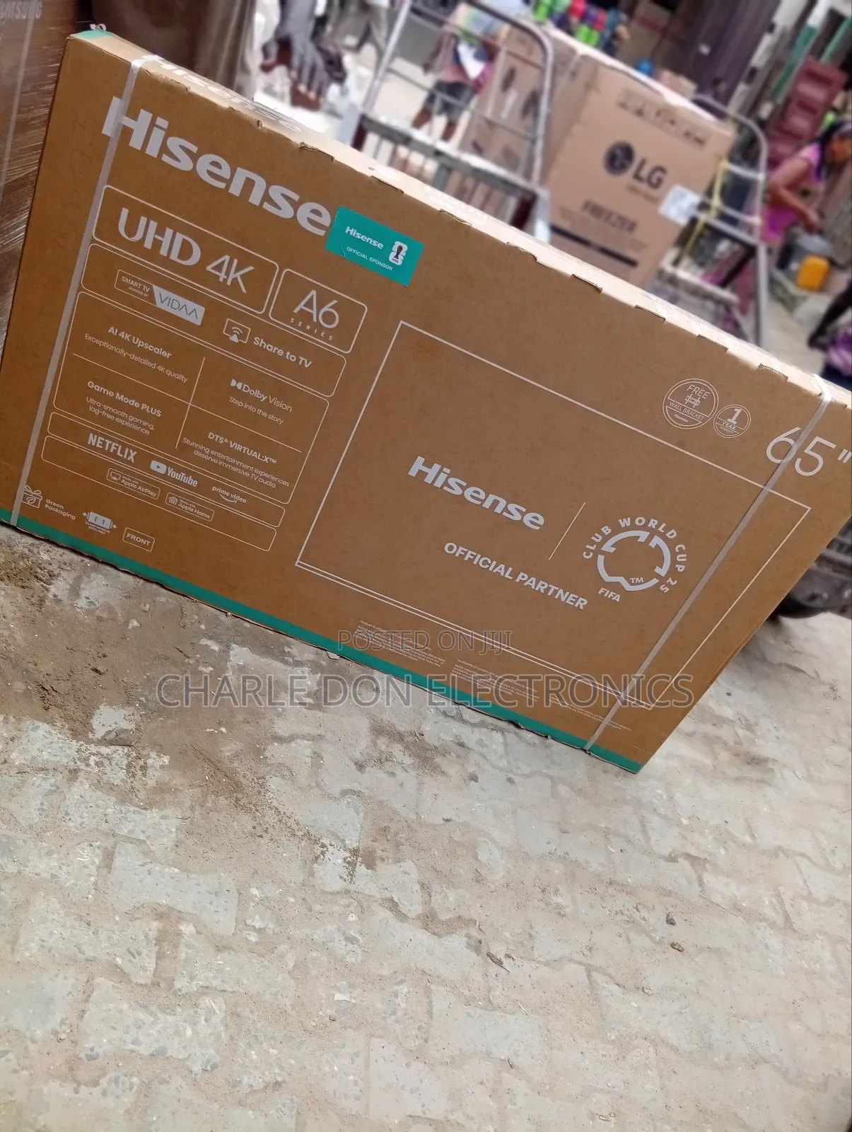 Original Hisense 65 Inches Tv