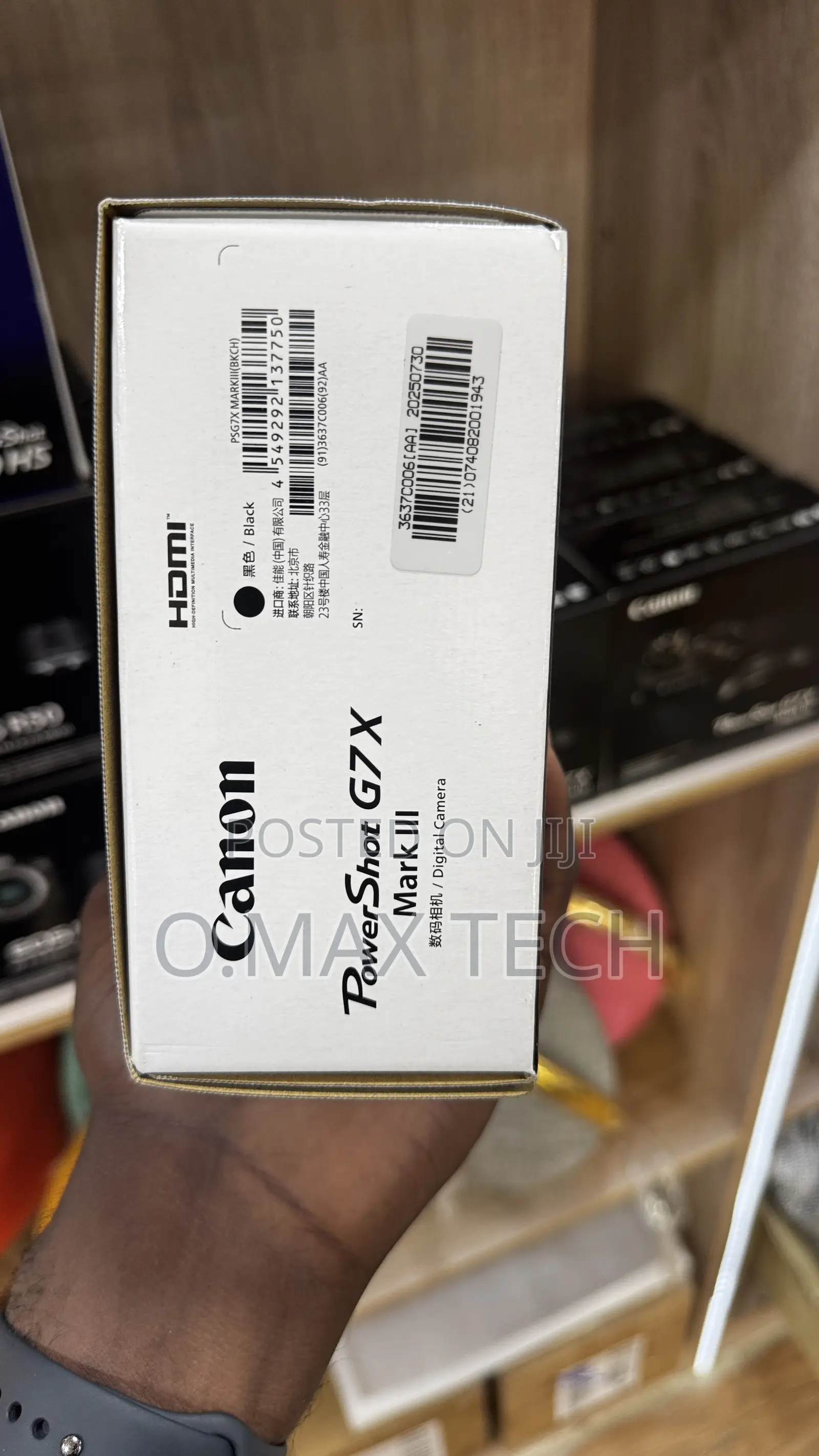 Canon Powershot Digital Camera G7 X Mark Iii With Wi-fi