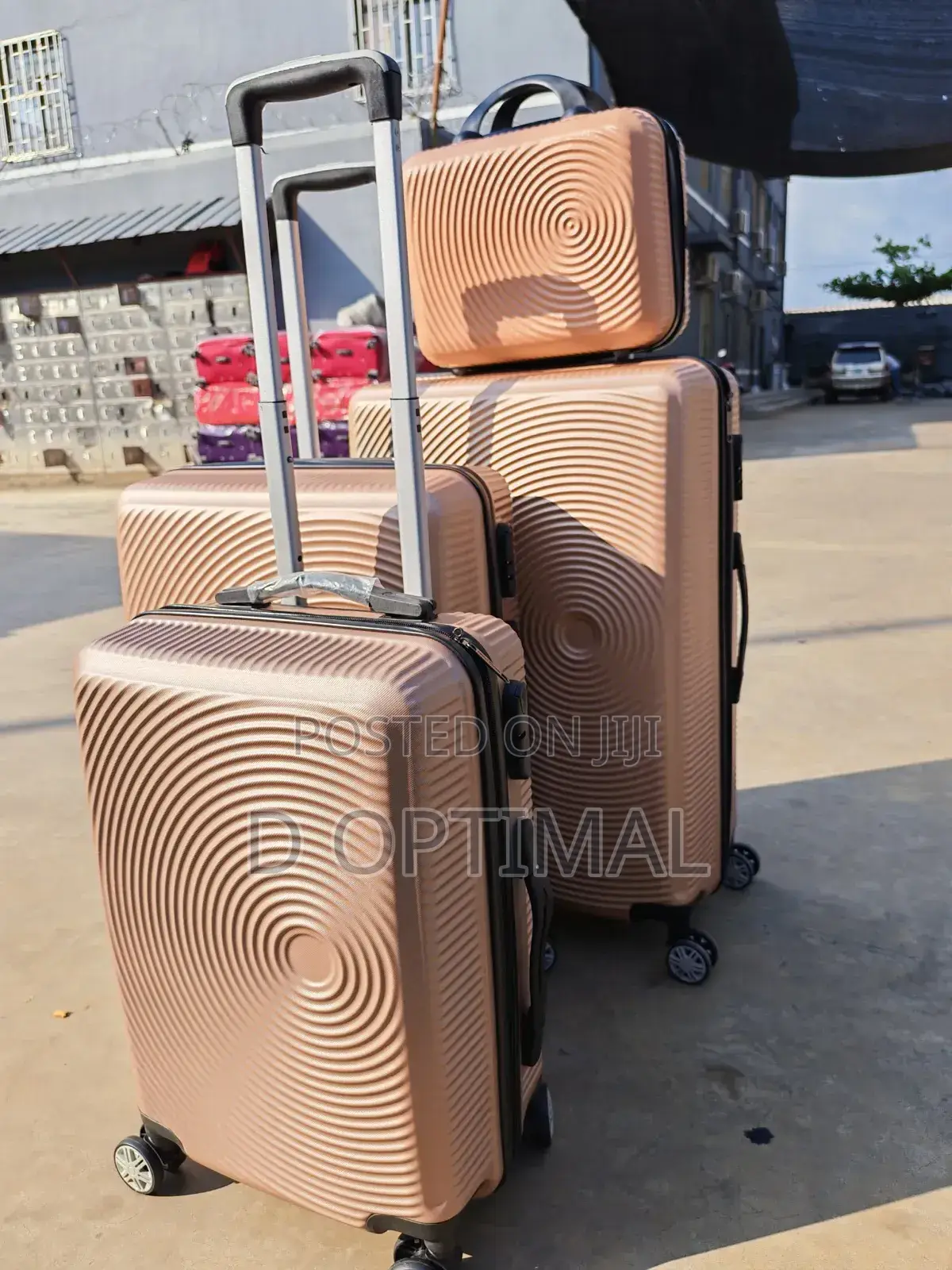 Durable Plastic Travel Bag.