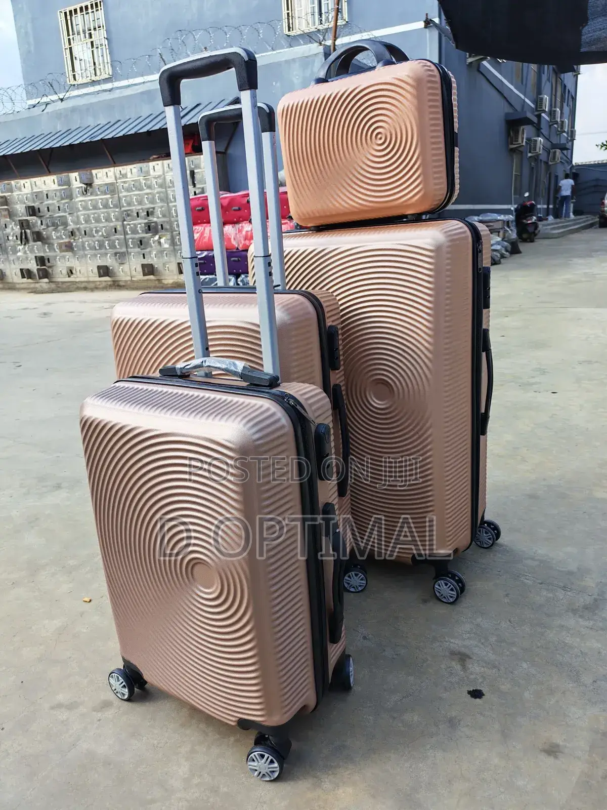 Durable Plastic Travel Bag.