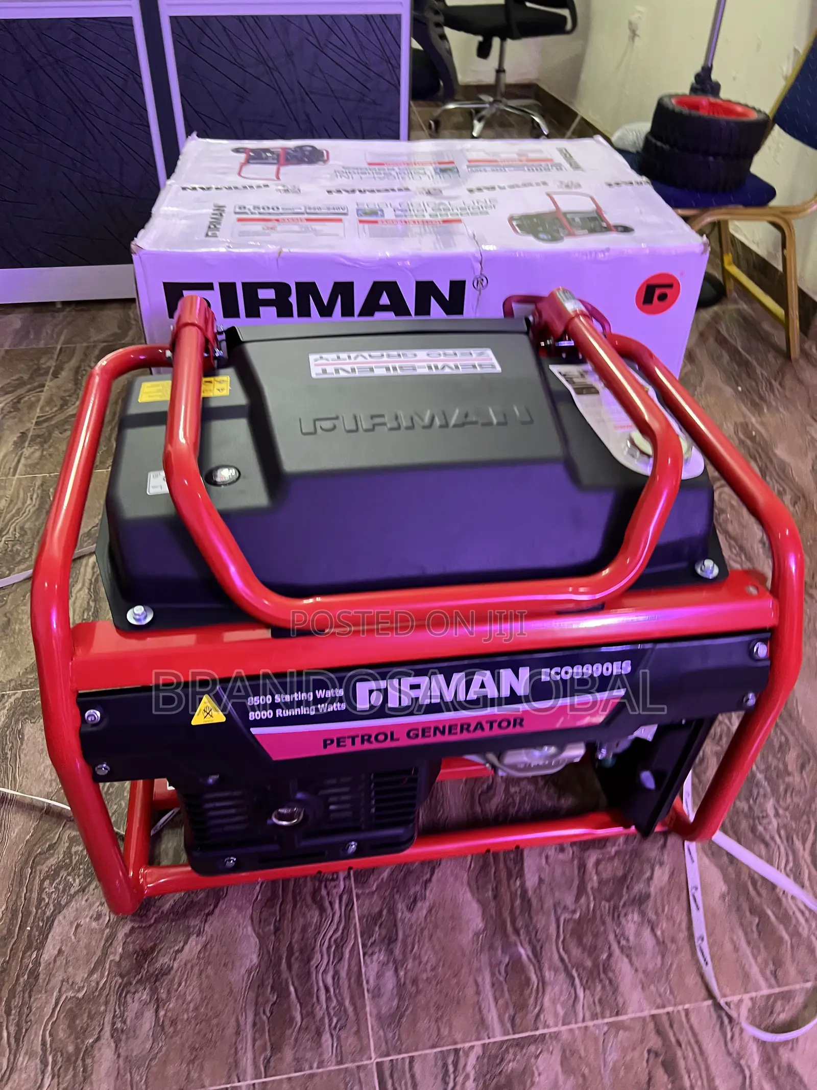 Firman 6.0kva Electric Start Generator – Eco8990es Long Runtime