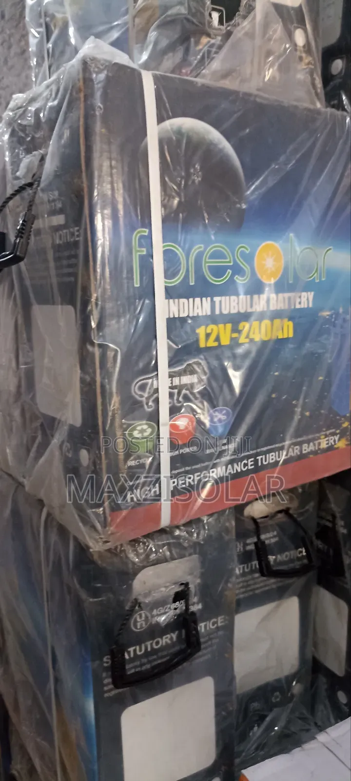 240ah Foresolar 12v Tubular Battery
