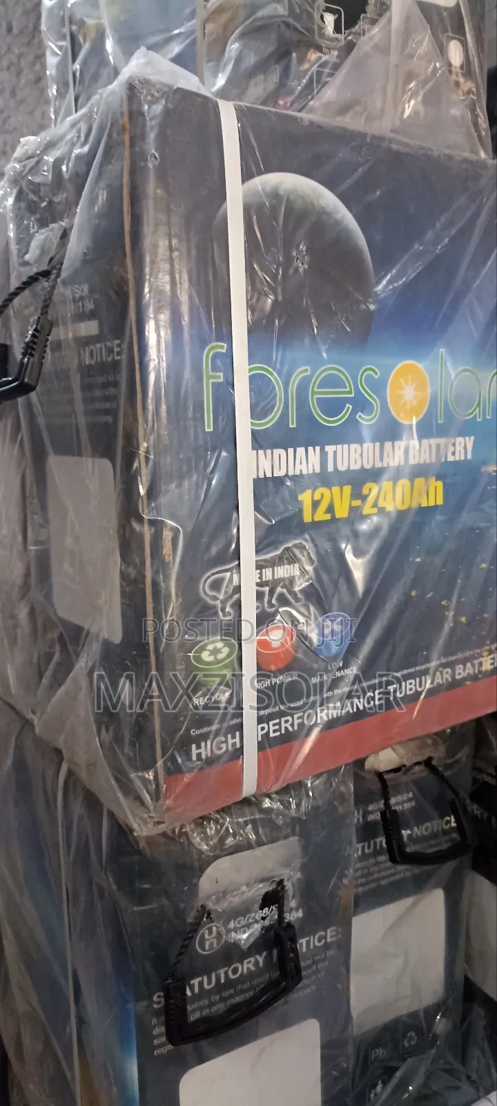 240ah Foresolar 12v Tubular Battery