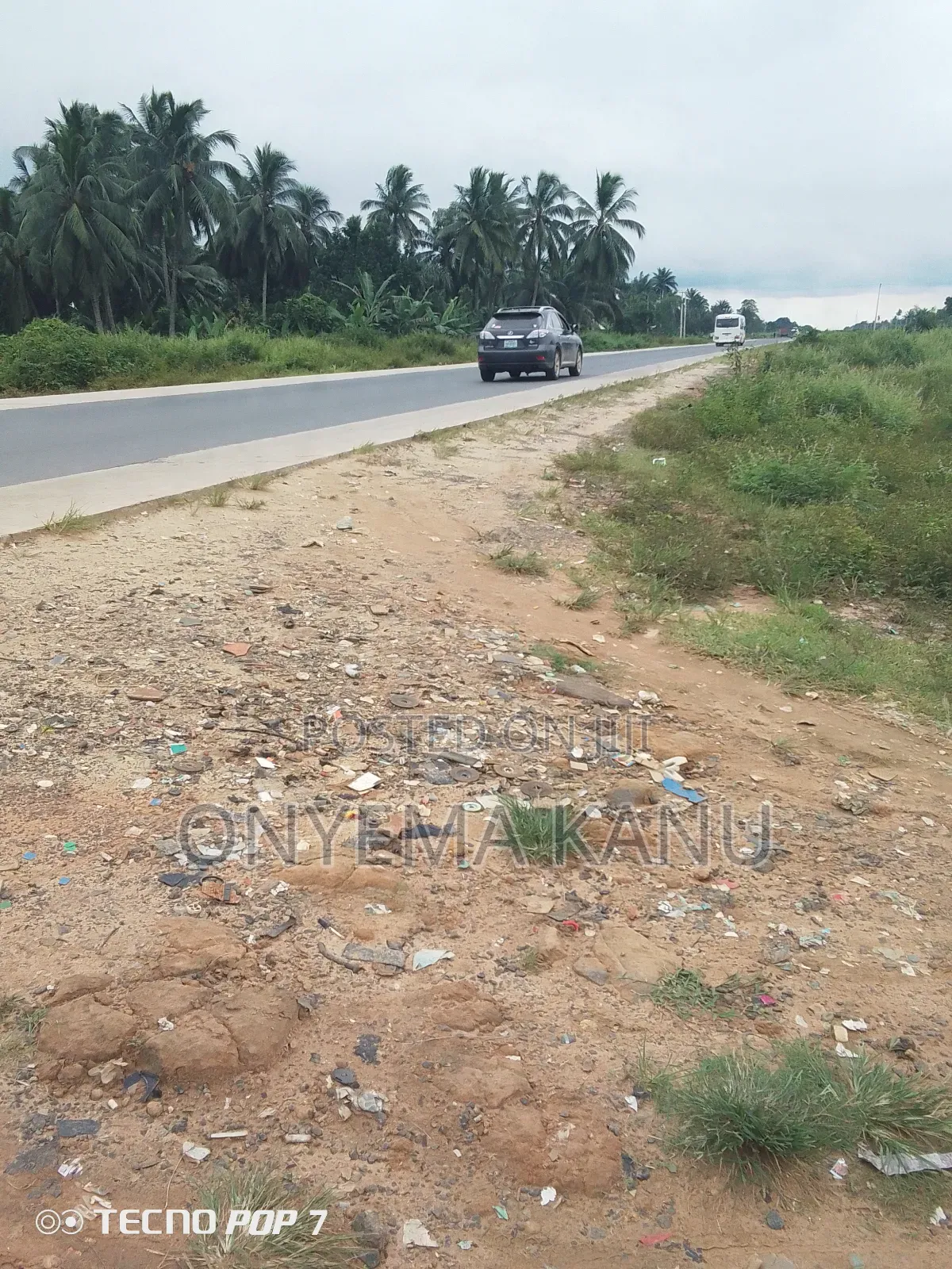 Two Plots Facing Aba-Portharcourt Highway.