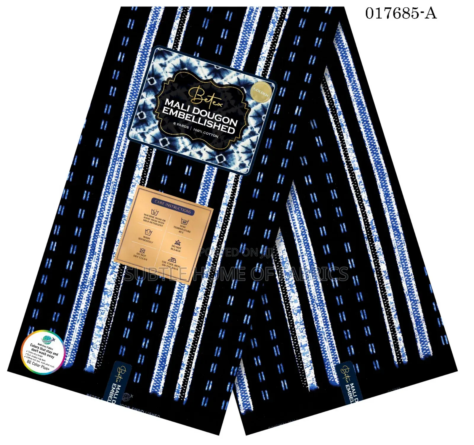 Luxury Embellished Quality Ankara for Wedding, Anniversary, Birthday 5