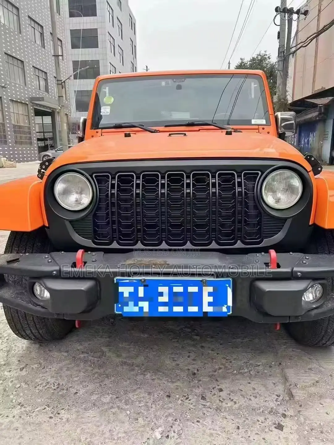 Angry Eye Front Grille Cover Replacement for Jeep Wrangler JK