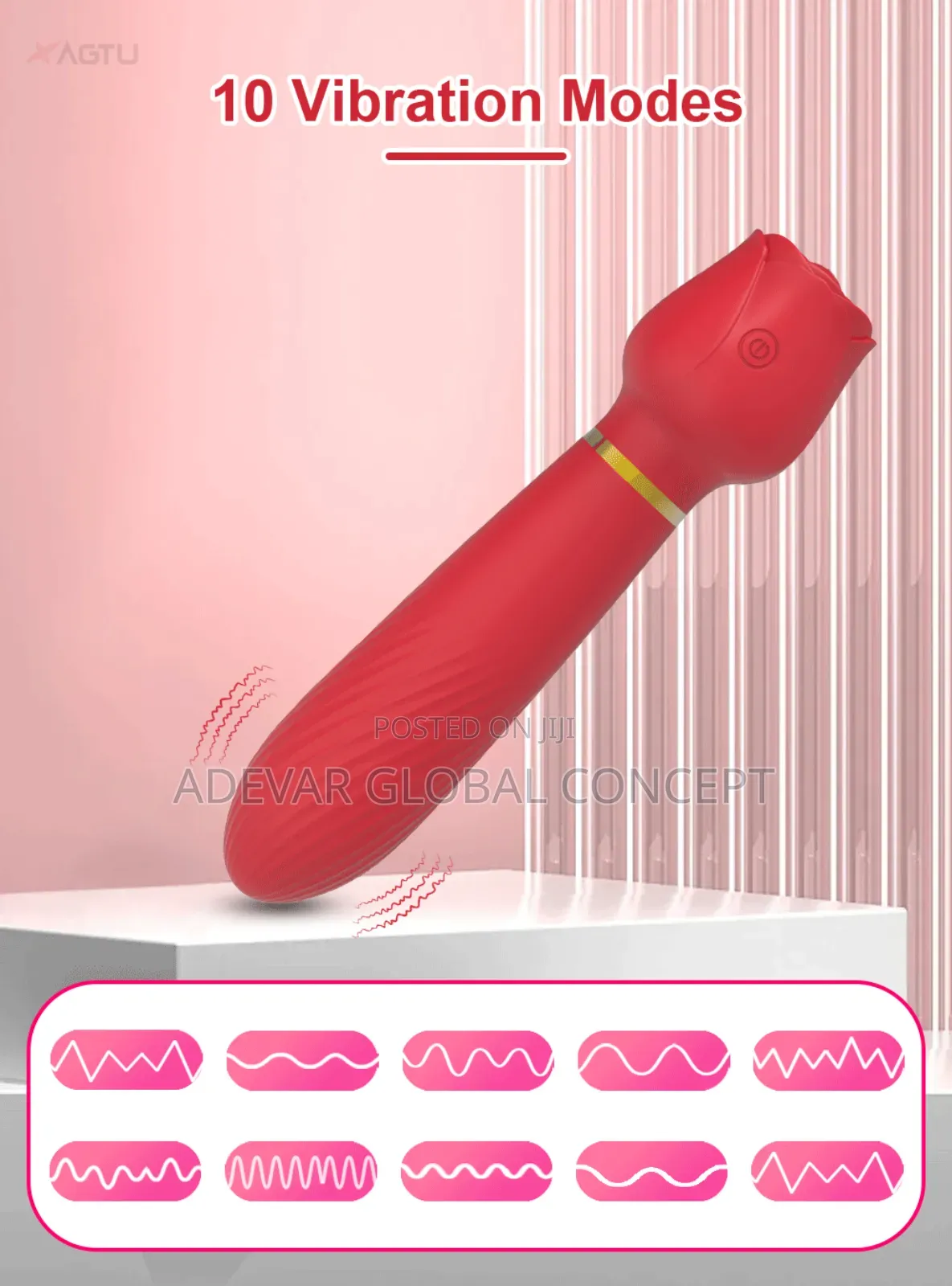 G Spot Vibrator for Women With Nipple Clamps Magic Wand Sex Toy