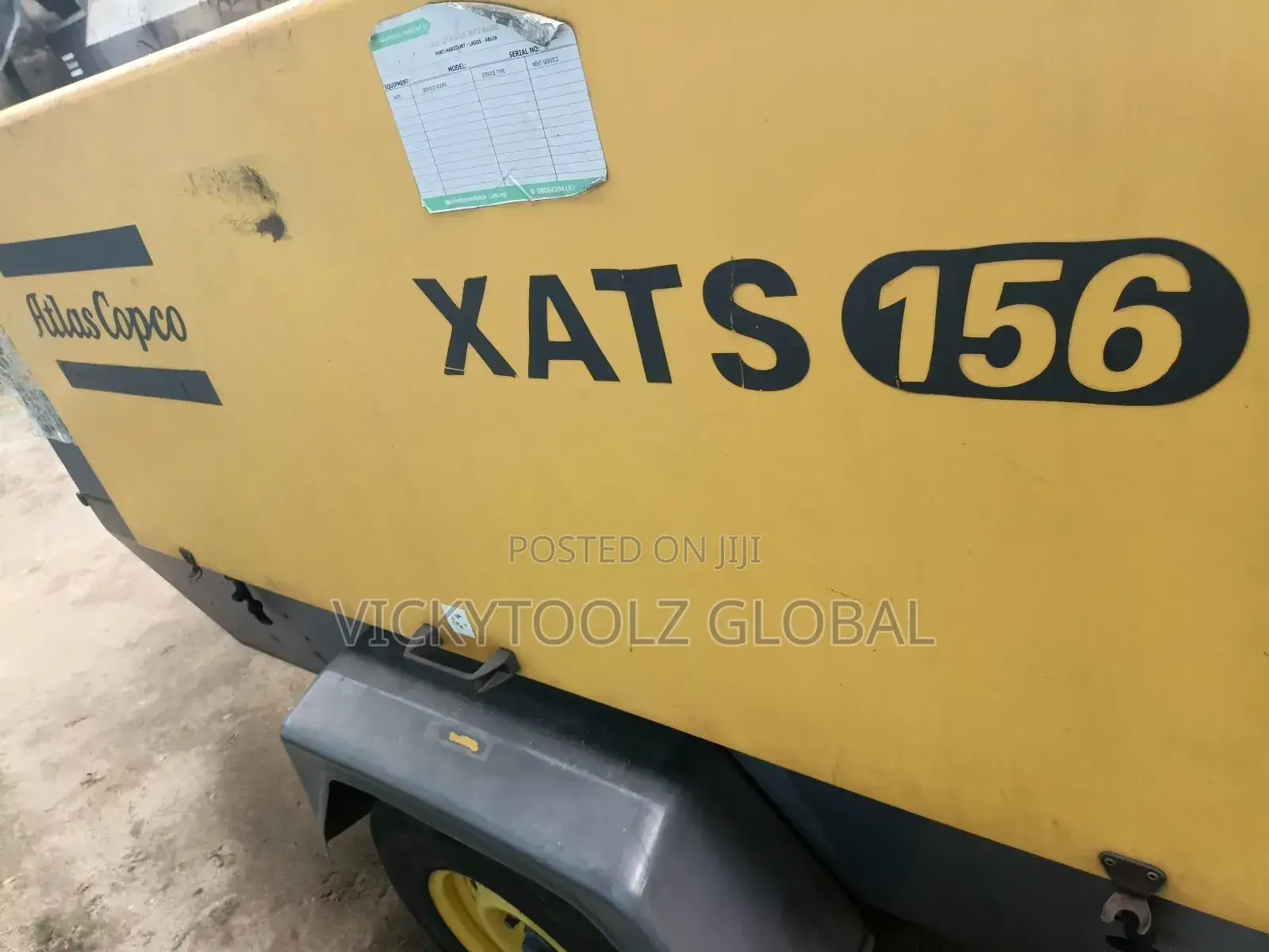 Atlas Copco Airpower Compressor 10bar (Xats156dd C2 Ec