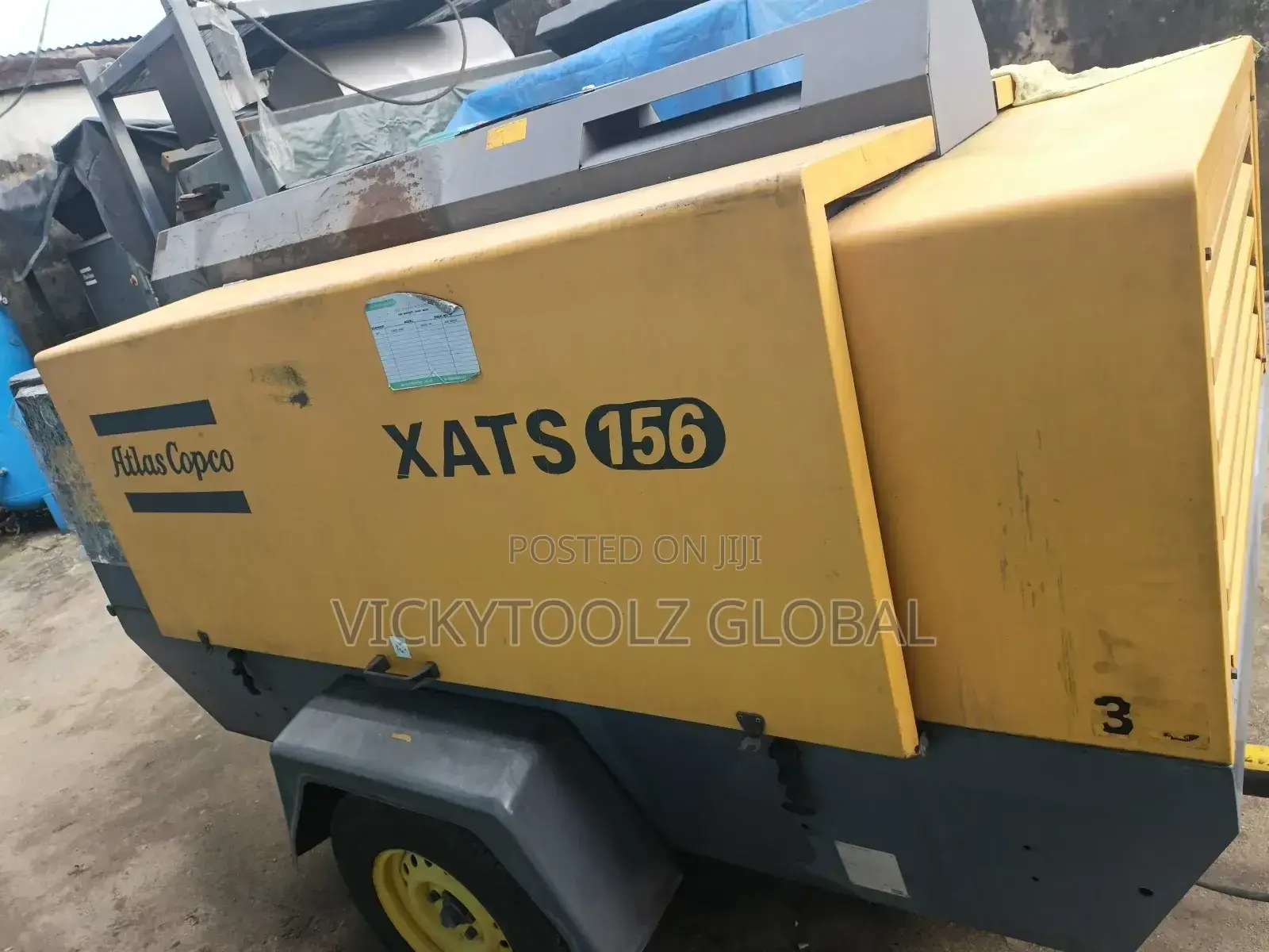 Atlas Copco Airpower Compressor 10bar (Xats156dd C2 Ec