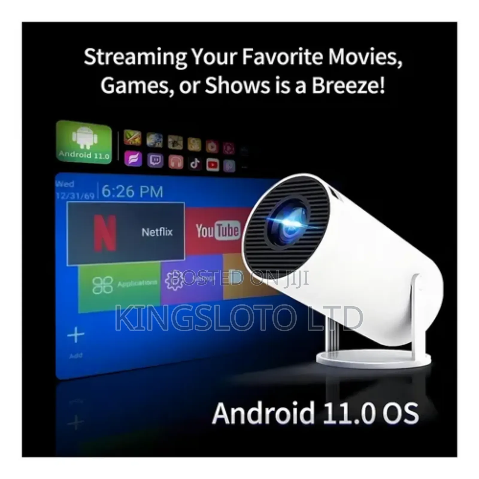 Hy300 Pro Smart Projector