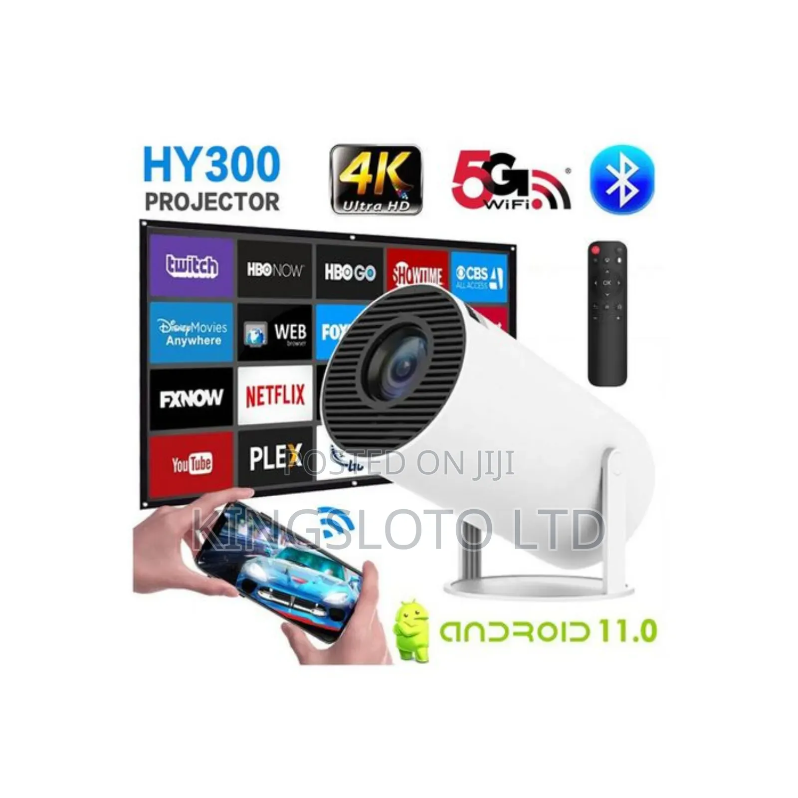 Hy300 Pro Smart Projector