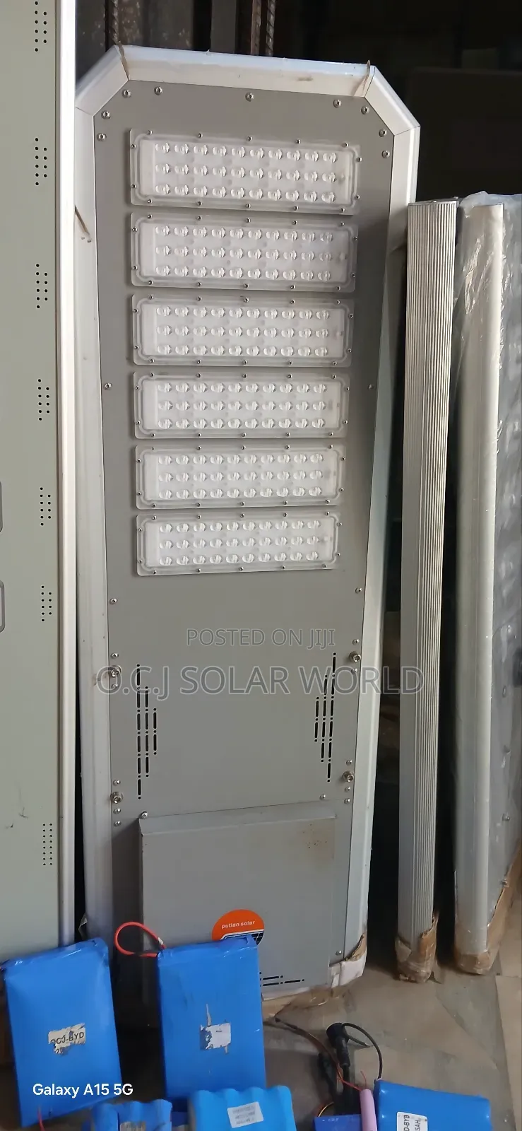 Solar Street Light 6 Eyes 100watts