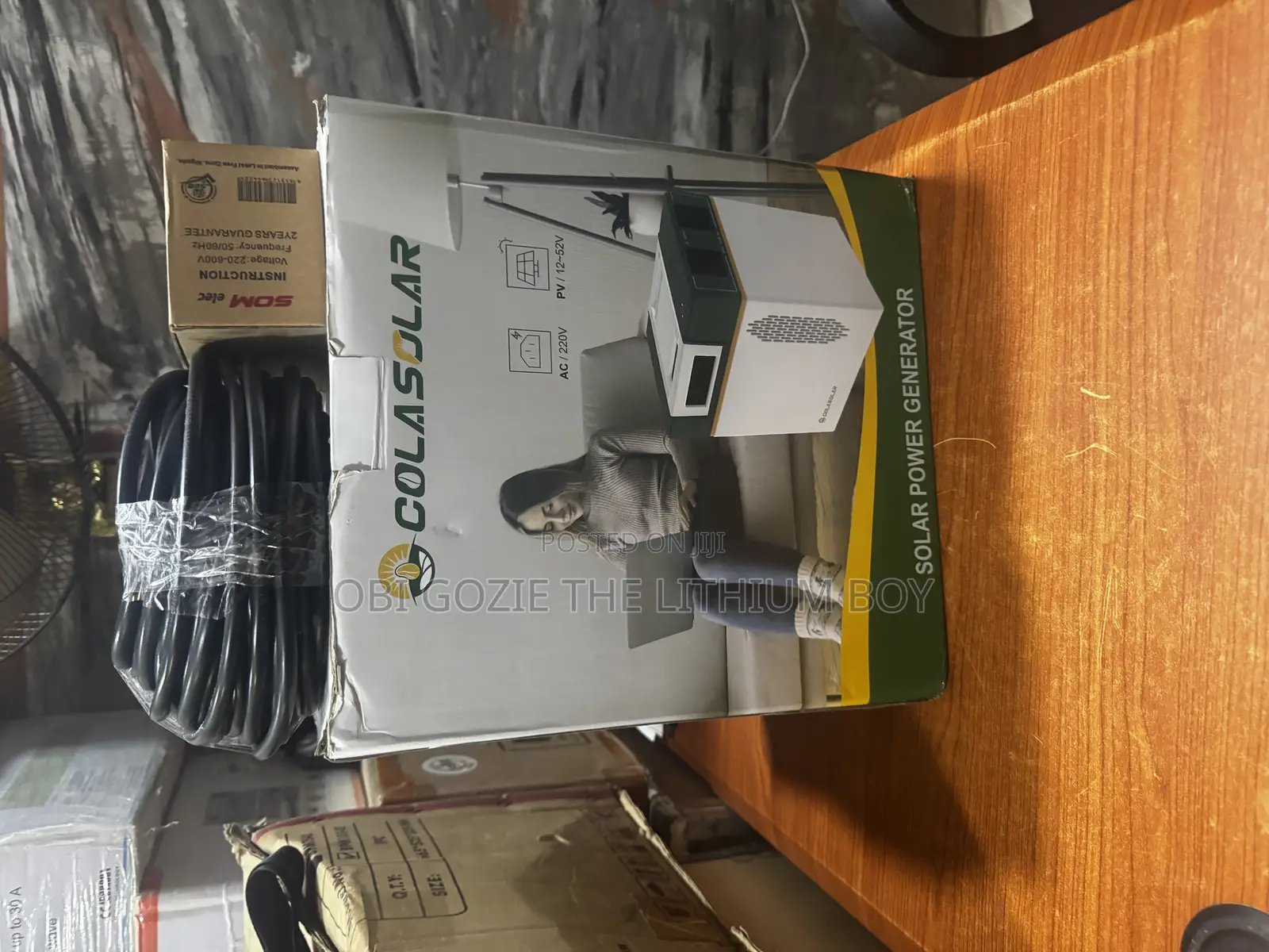 2khw Cola Solar Lithium Battery Solar Power Station Gen KWH