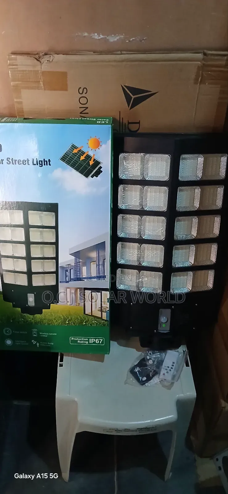 20eyes Solar Street Light All In One 3000watts