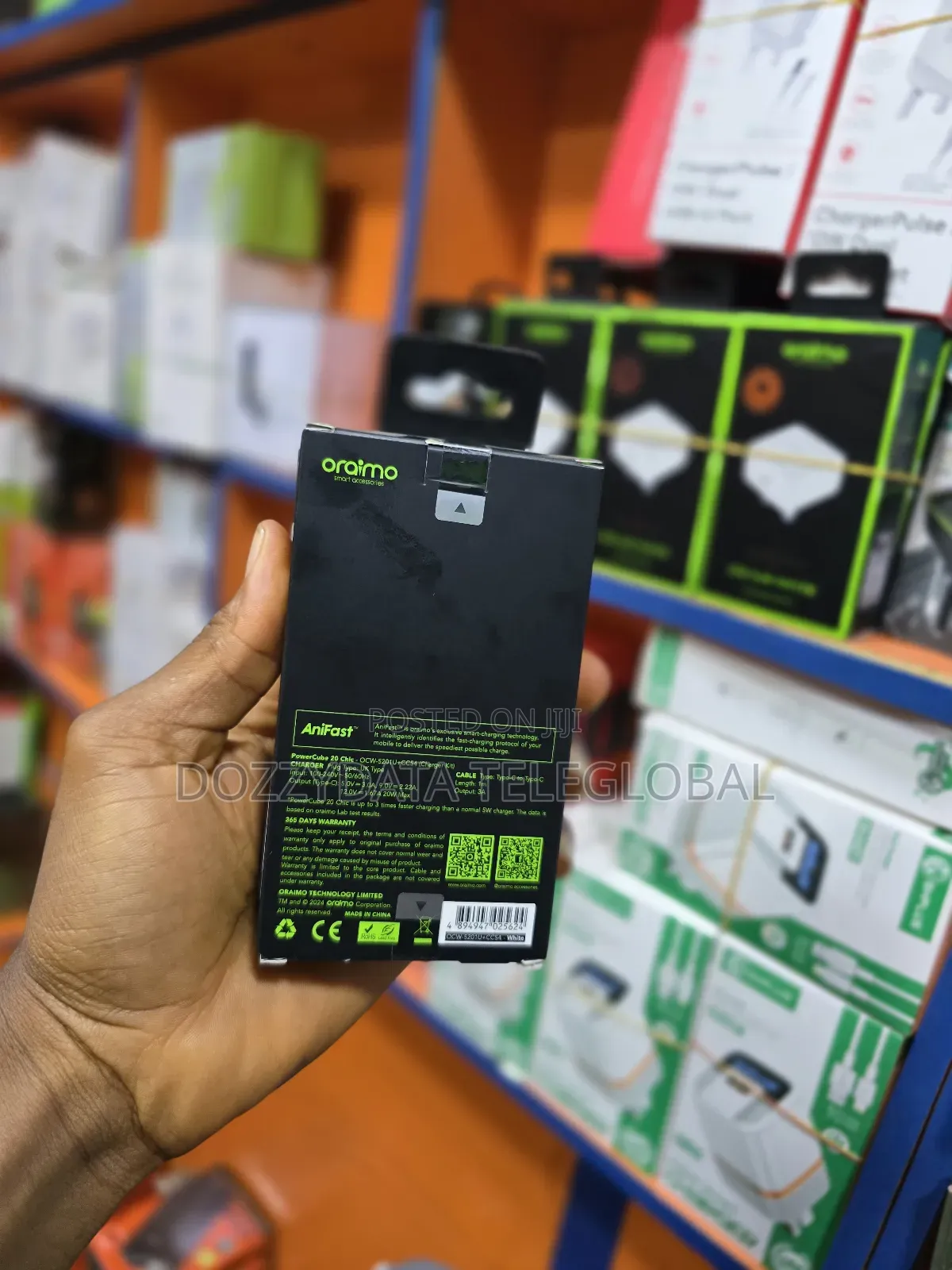 Oraimo Powercube 20 Chic 20w Gan Charger