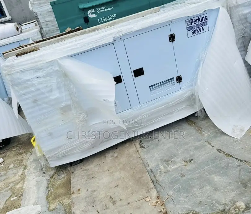 80kva Generator Perkins Soundproof