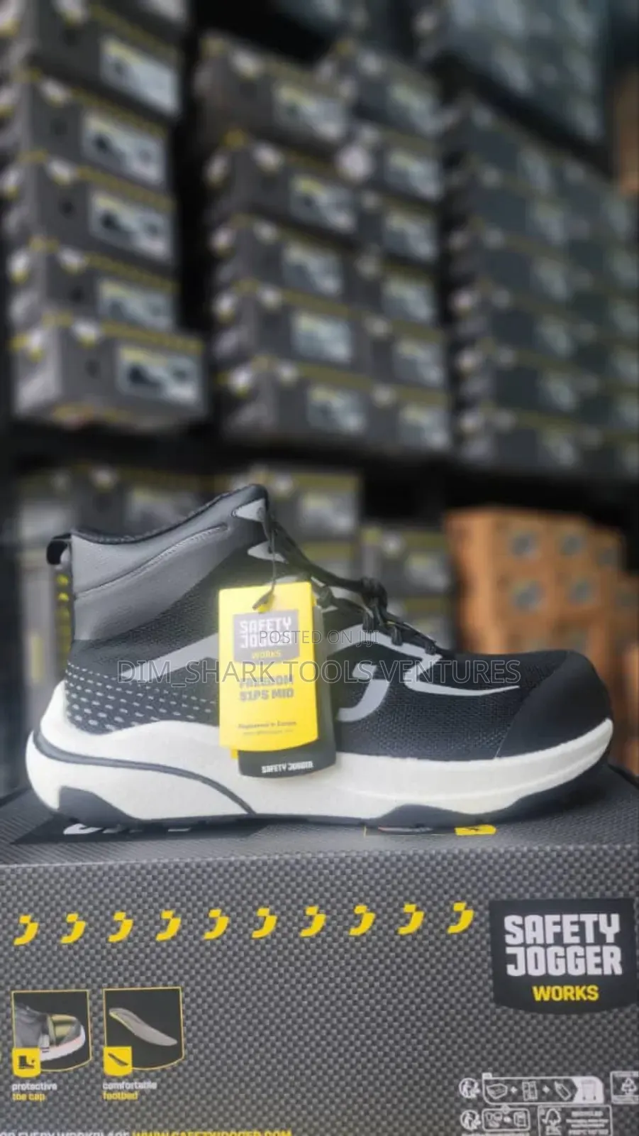 Safety Jogger Freedom S1ps Mid Tls Safety Shoe
