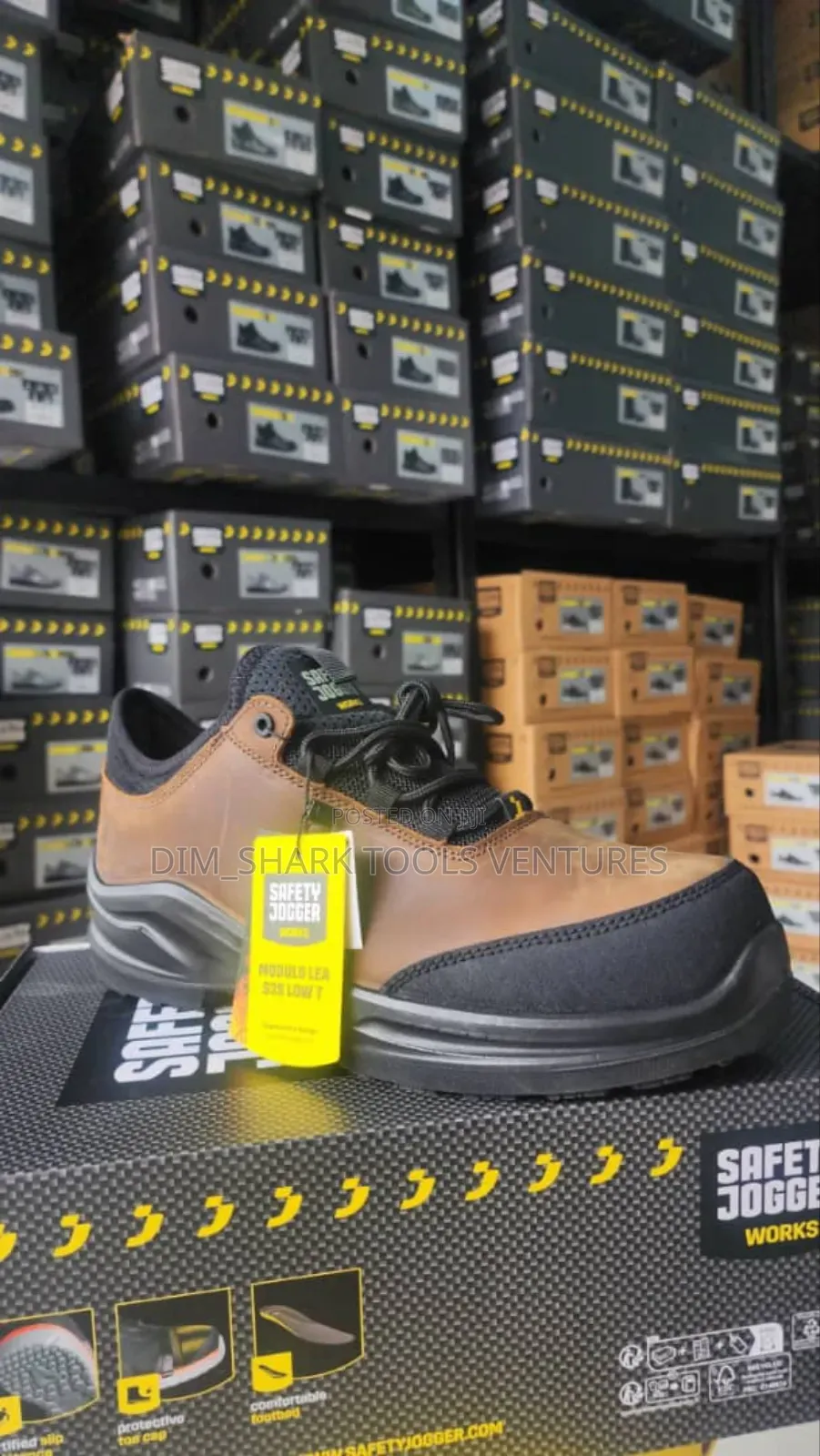 Safety Jogger Modulo Lea S3s Low T Safety Shoe