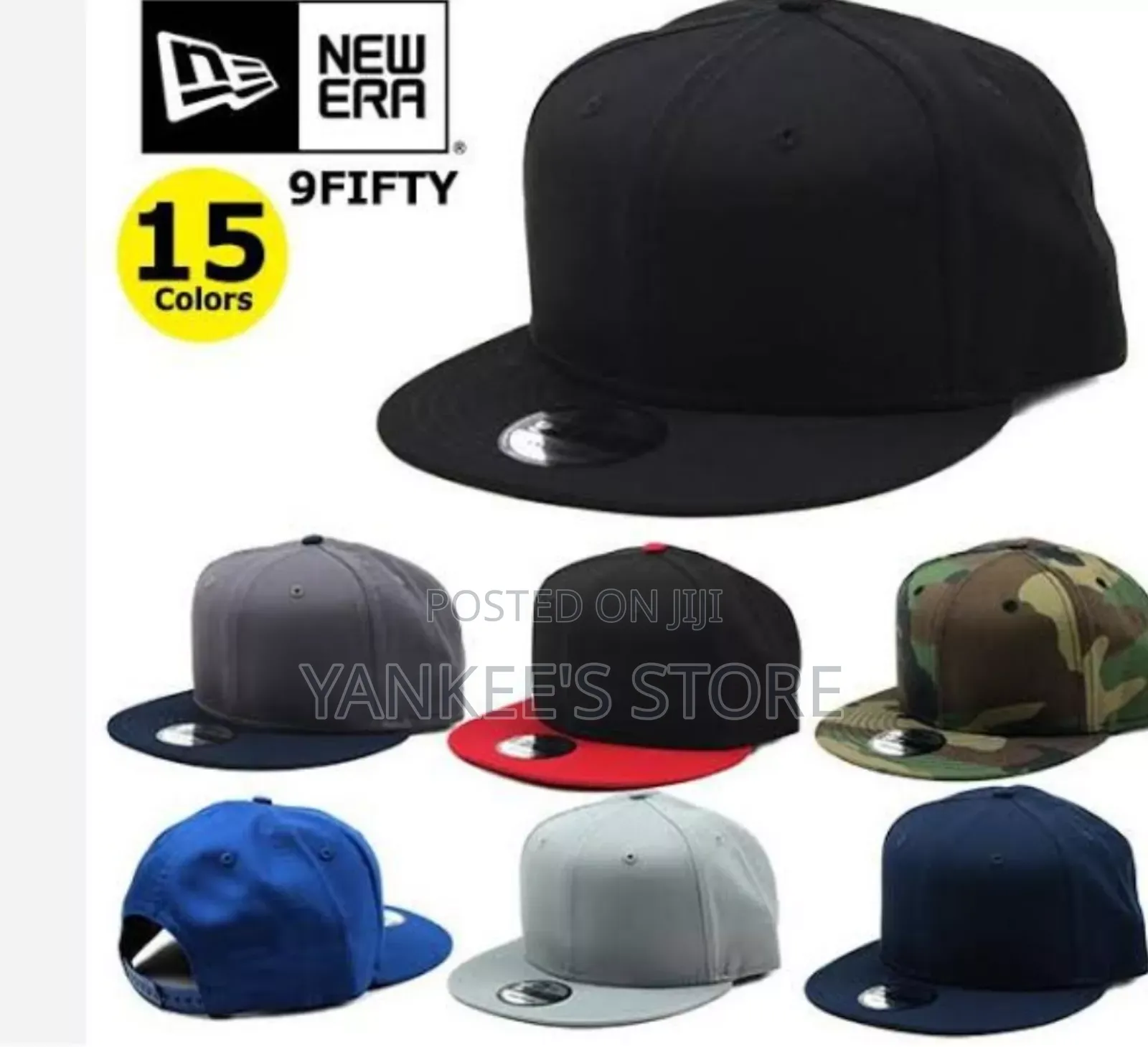 Imported Unisex Snapback New Era Plain Face Cap