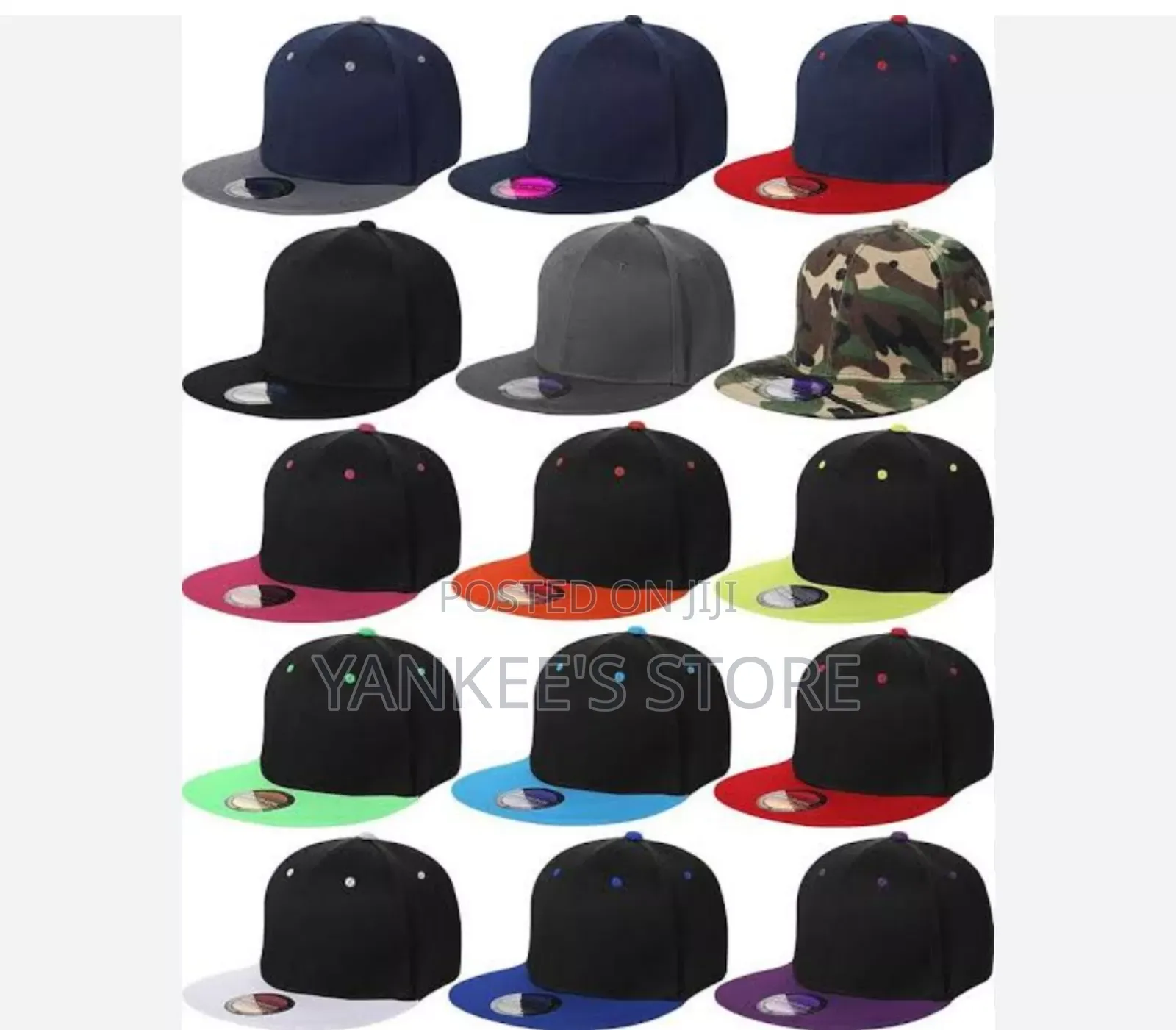 Imported Unisex Snapback New Era Plain Face Cap