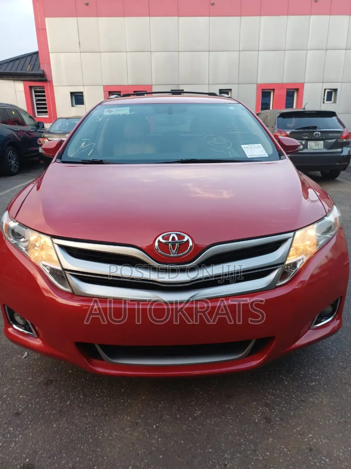 Toyota Venza XLE AWD V6 2013 Red
