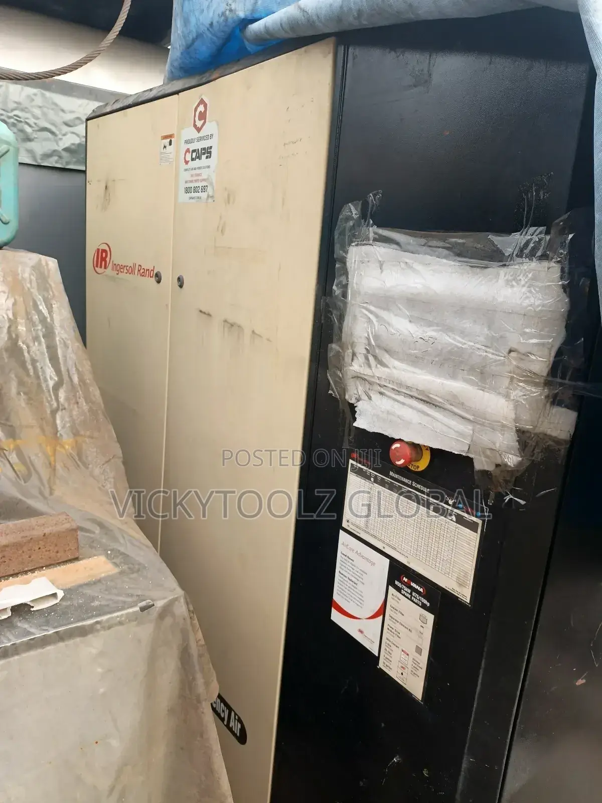 Ingersoll Rand Rotary Screw Air Compressor 100hp Irn100h-Cc