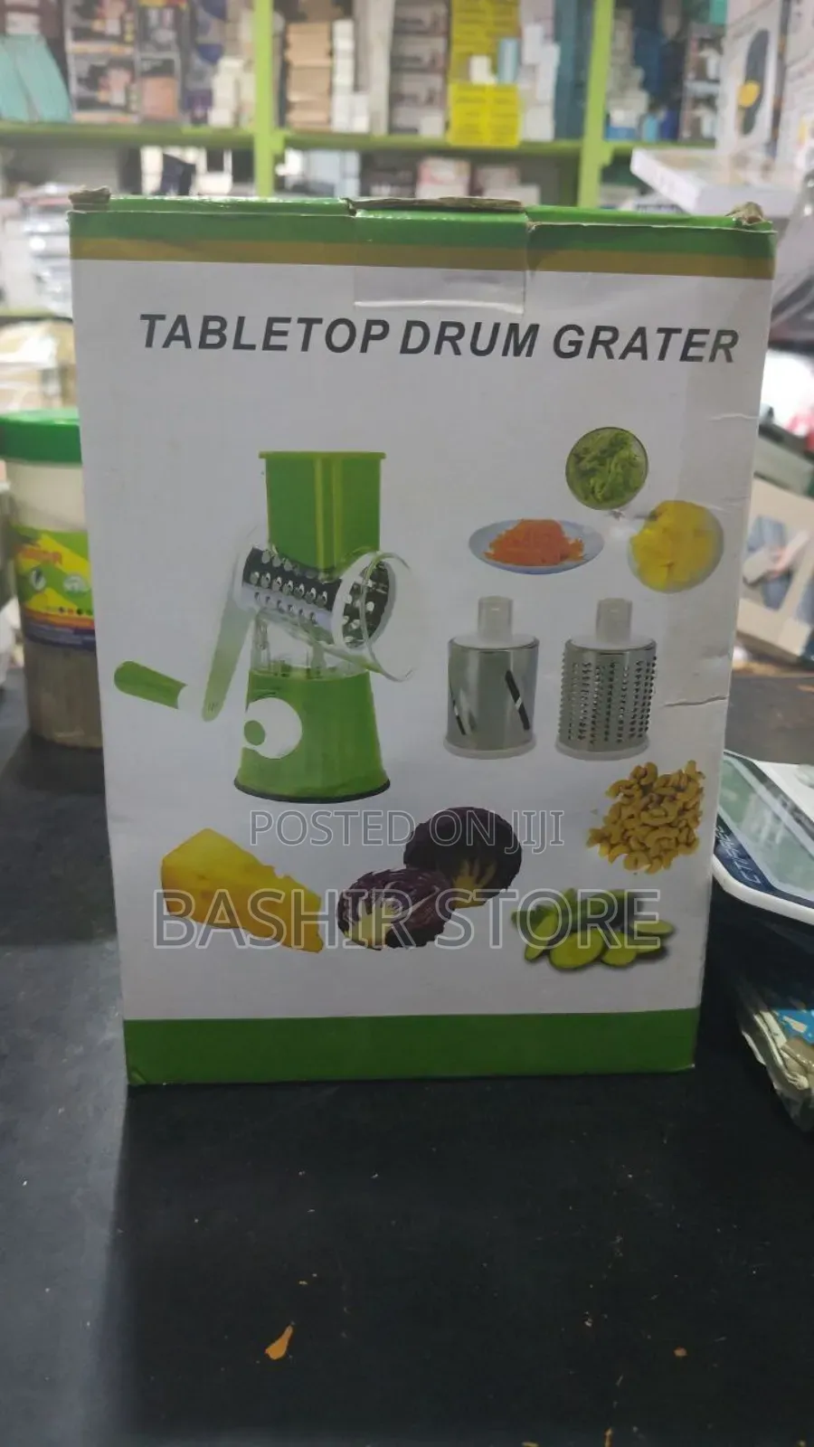 Tabletop Drum Grater