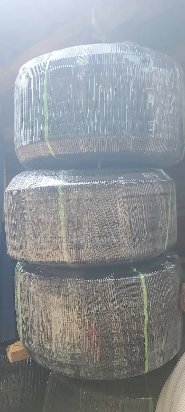 50mm Flexible Pipe Condit Black