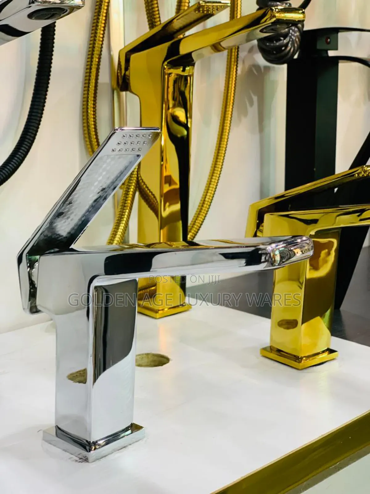 Brass Basin Mixer Chrome Olated