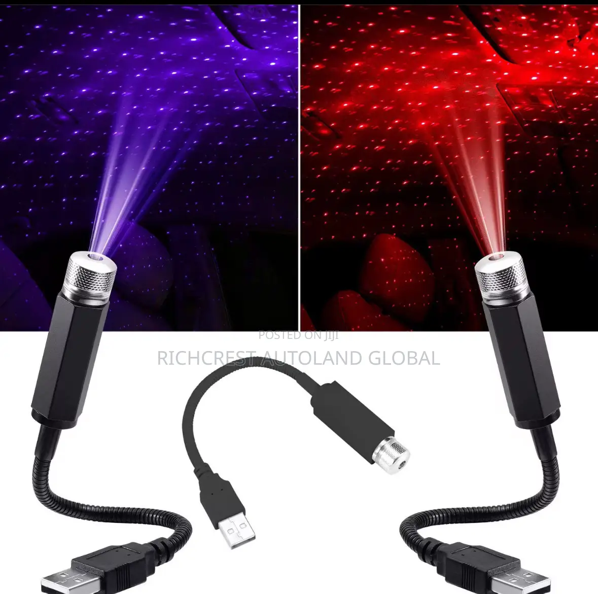 Usb Led Interior Projector Night Light