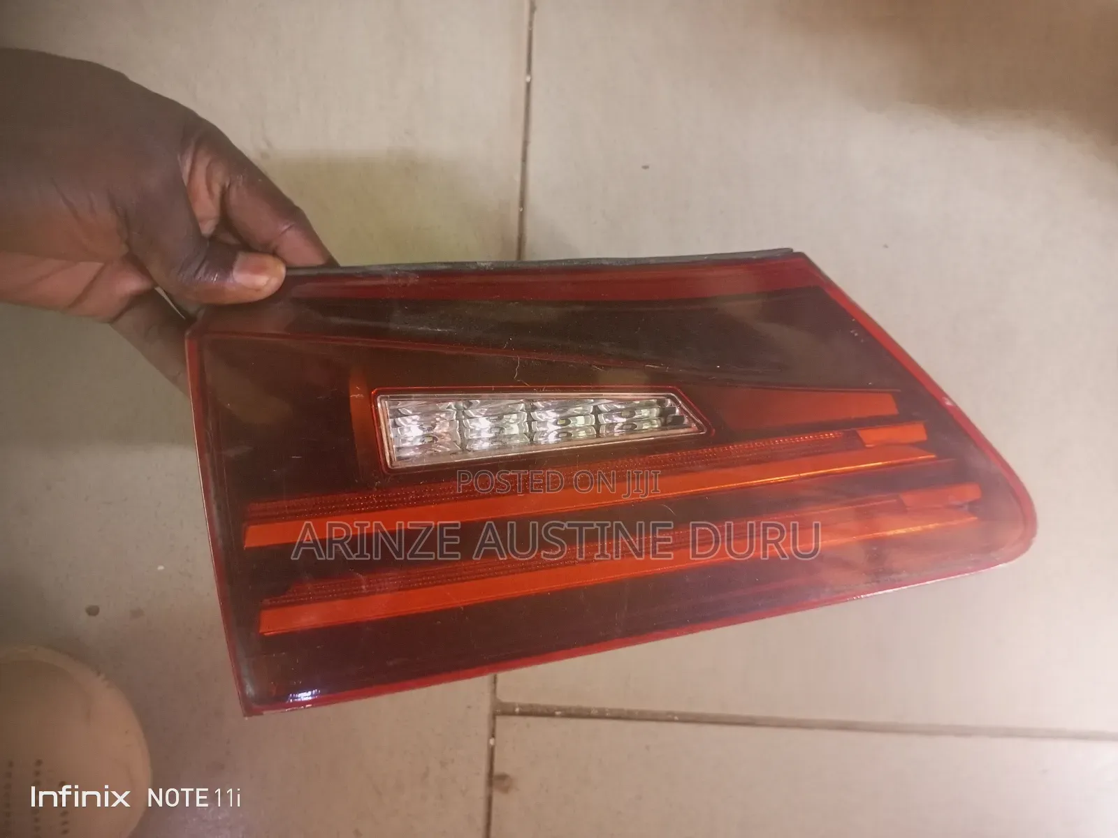 Led Tail Lights & Middle Lamp For Lexus Is250 Is350 2006-2013 Red