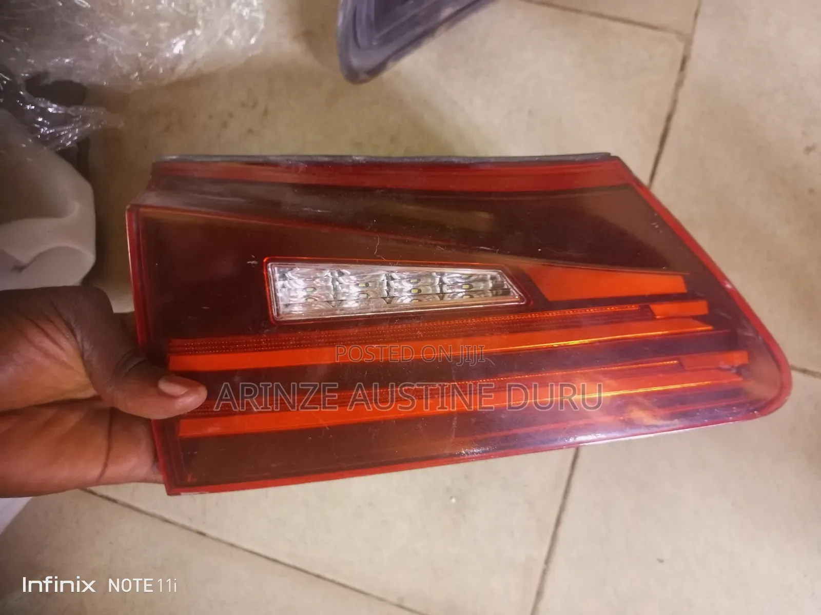 Led Tail Lights & Middle Lamp For Lexus Is250 Is350 2006-2013 Red