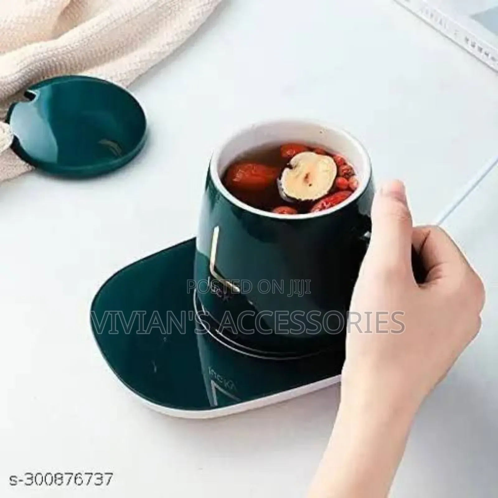 Heated Cup and Saucer