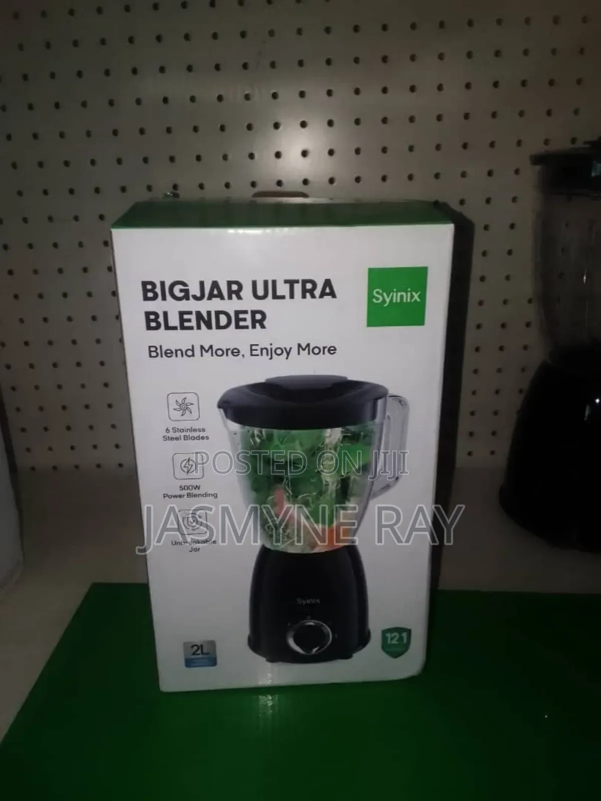 Syinix Big Jar Blender 500w