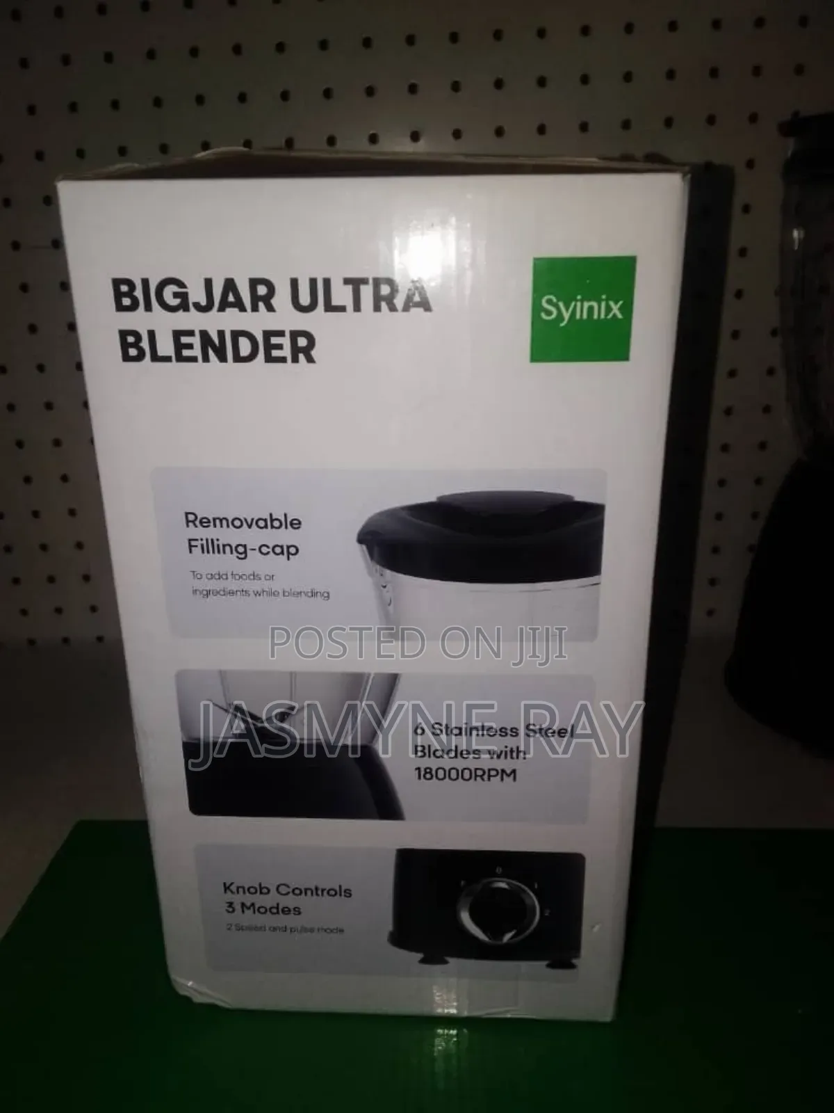 Syinix Big Jar Blender 500w