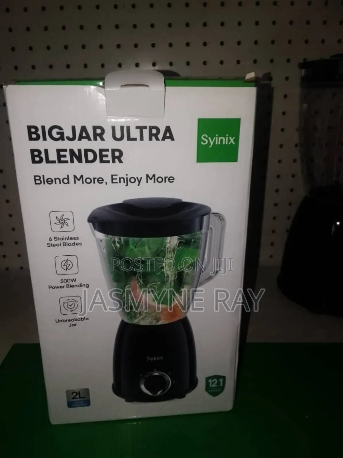 Syinix Big Jar Blender 500w