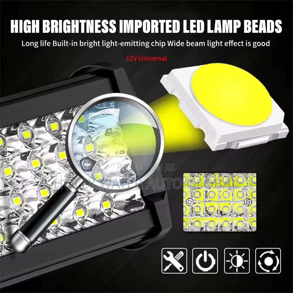 Led Bar Lights Jeep Wrangler Fj Cruiser Ford F150 Etc