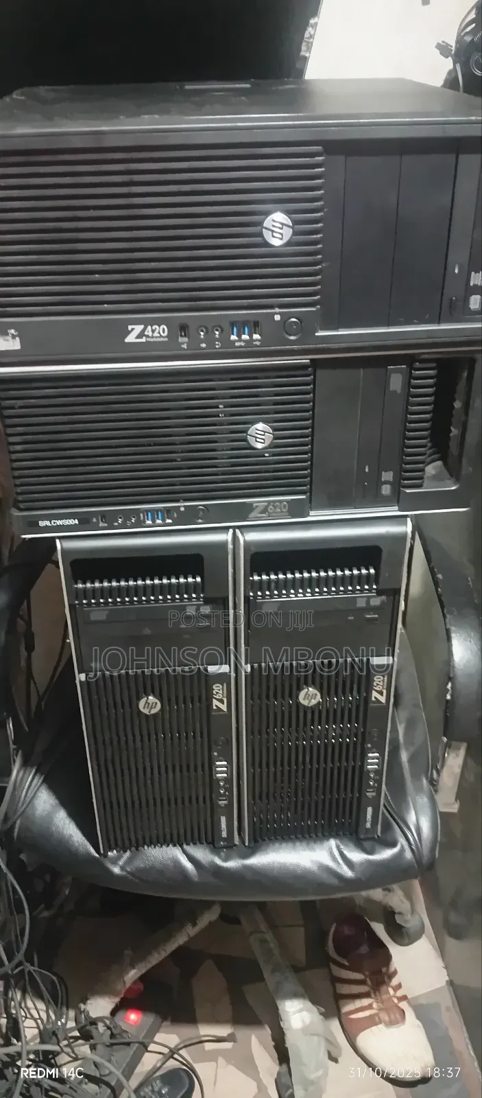 Desktop Computer HP Z620 32GB Intel Xeon HDD 1T