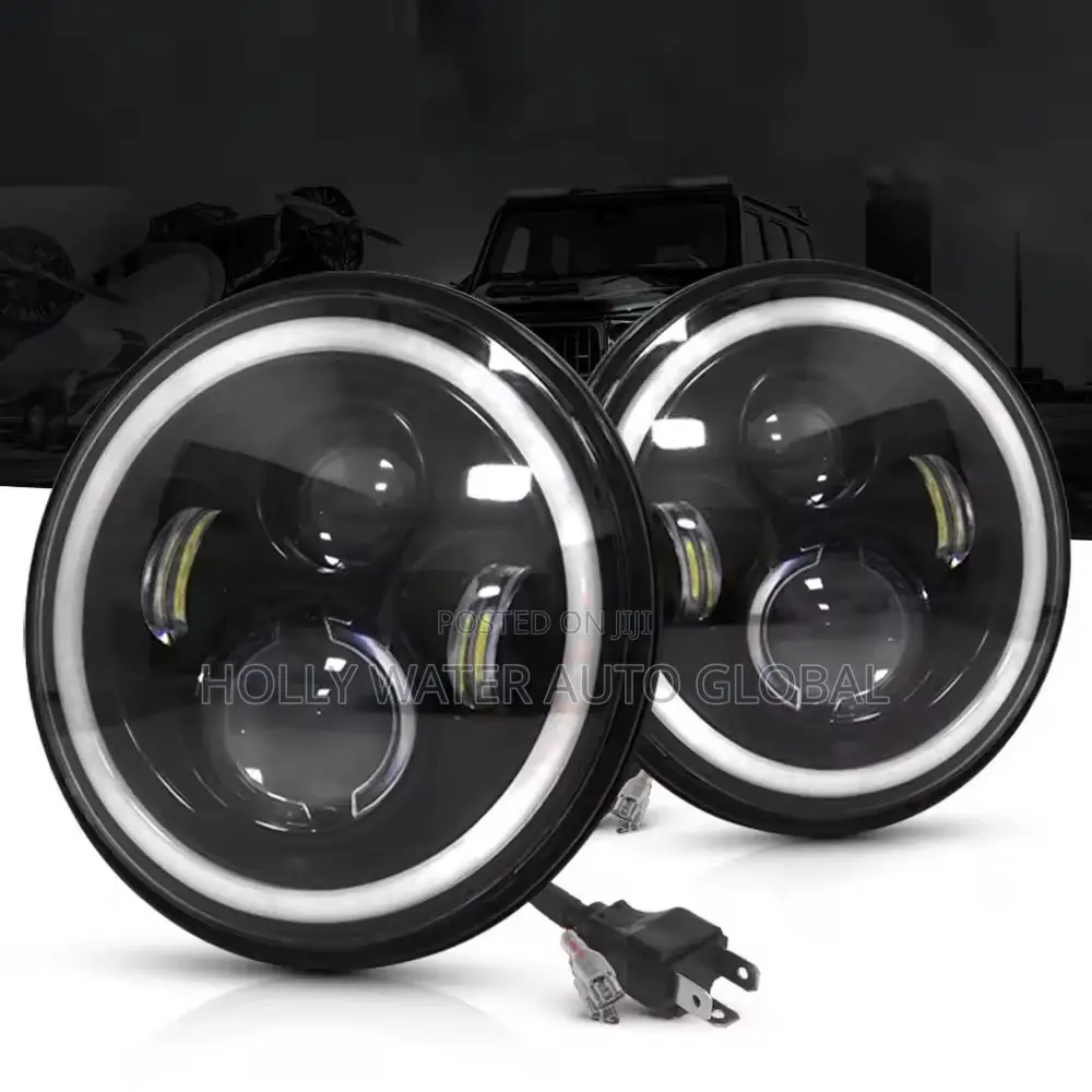 Hummer 3 Led Lights 7inch Jeep Wrangler Jk Etc