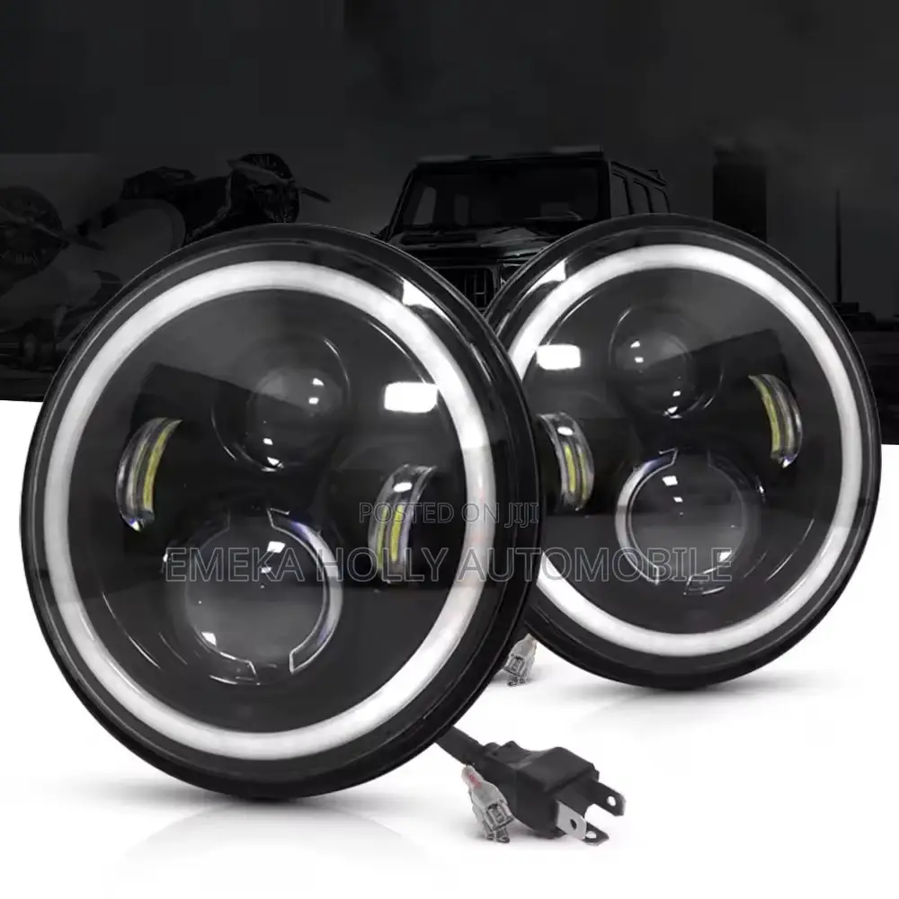 Character Limit)7" LED Headlights for Hummer H3 Jeep Wrangler JK