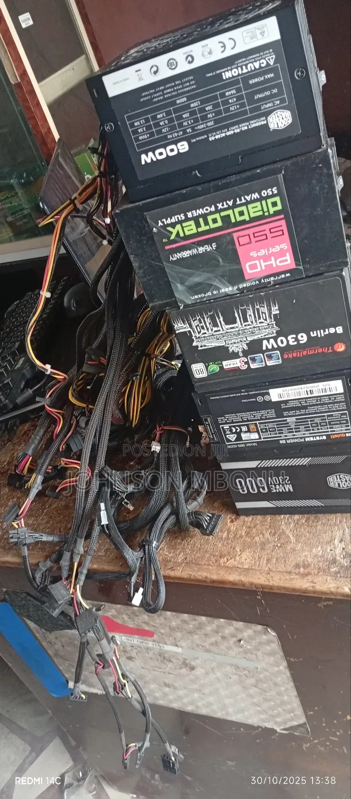 Corsair, Cooler Master Etc Power Supply Unit.