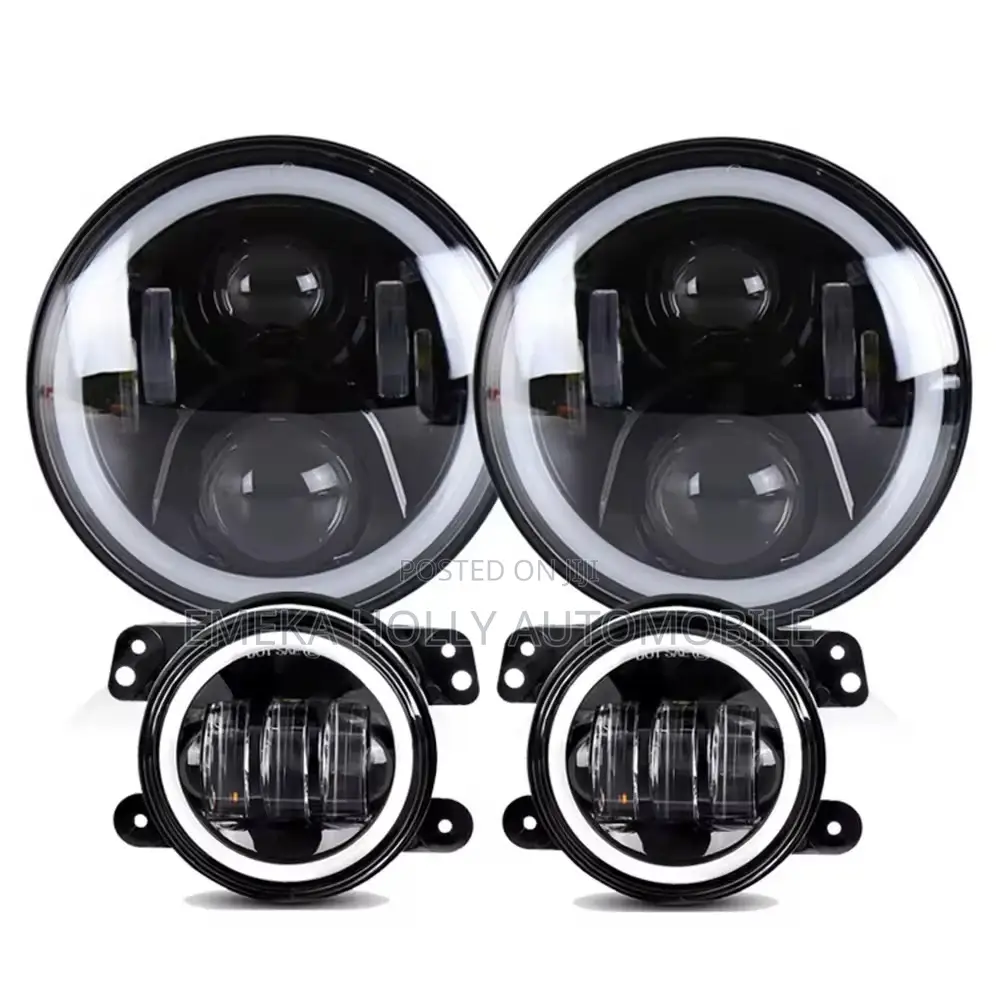 Jeep Wrangler Led Headlights and Fog Light