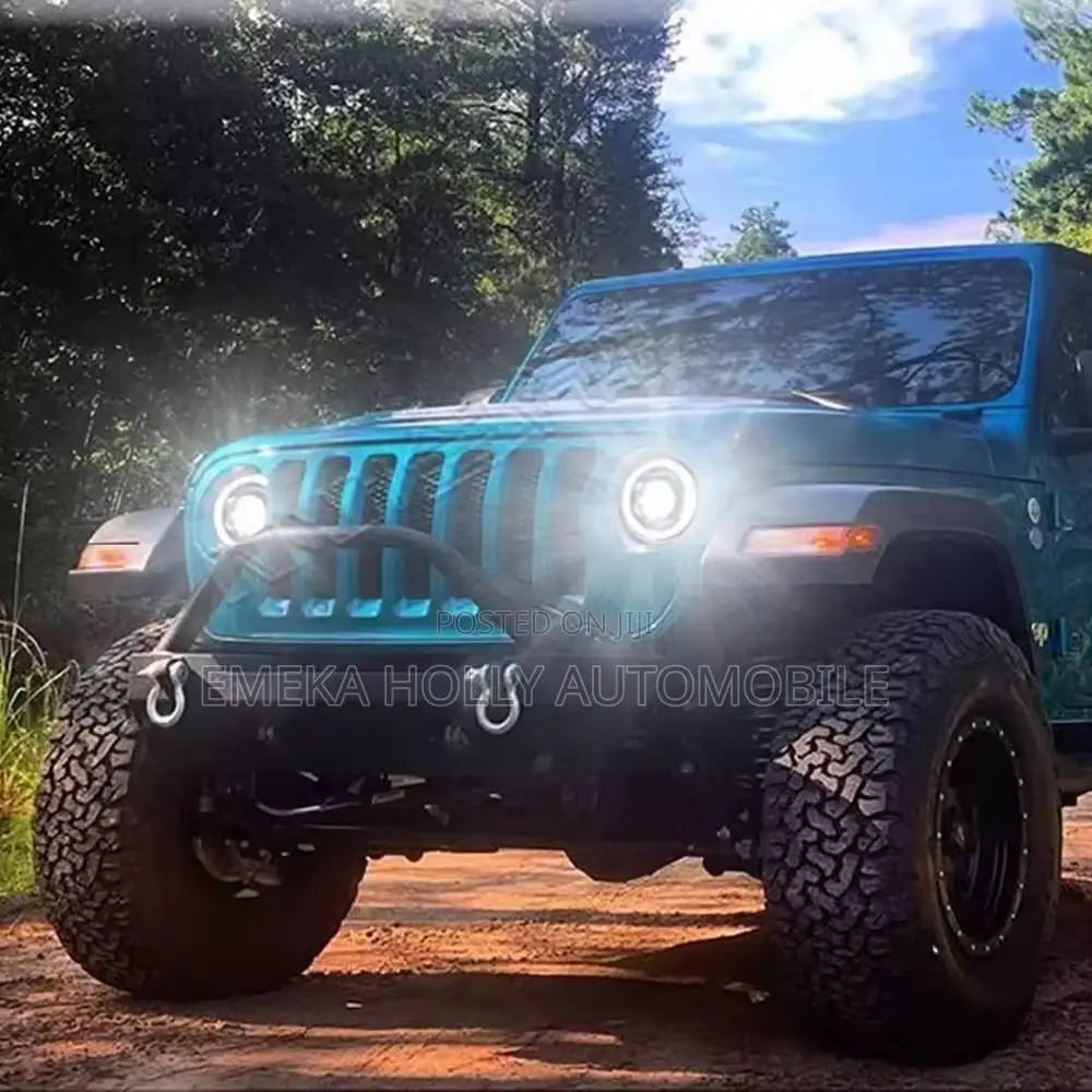 Jeep Wrangler 7-Inch Projector Led Headlight Kit (Set)