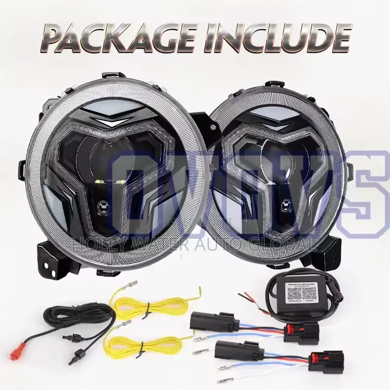 Jeep Wrangler 9inchs Headlight From 2020/2024 Model Jl