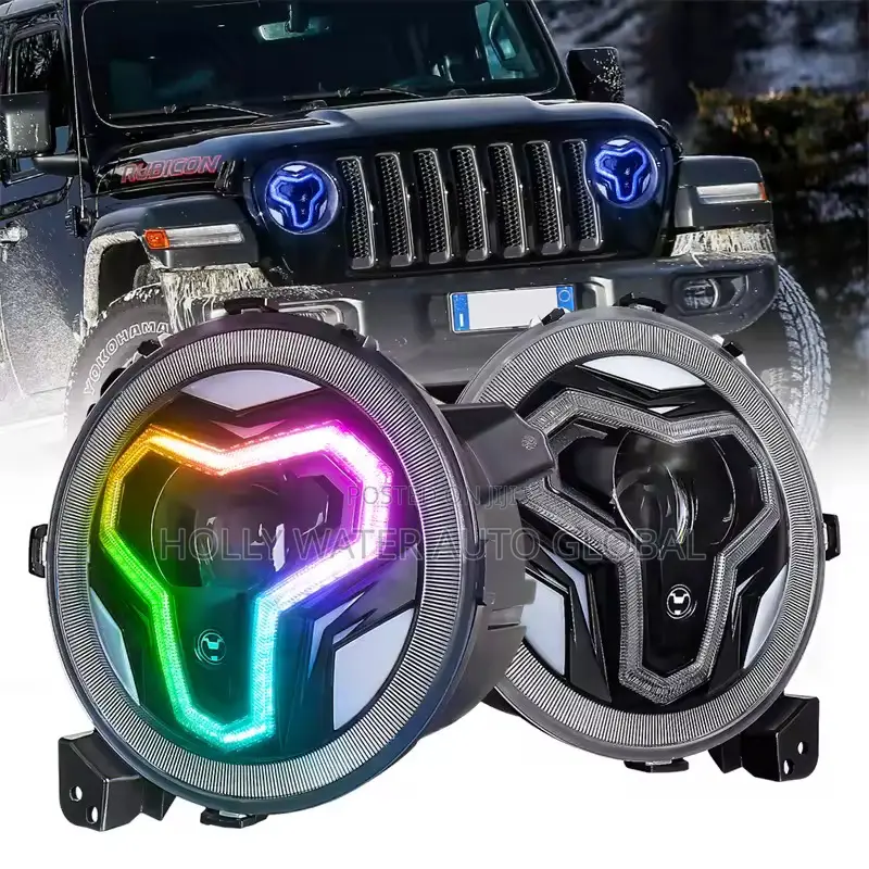 Jeep Wrangler 9inchs Headlight From 2020/2024 Model Jl