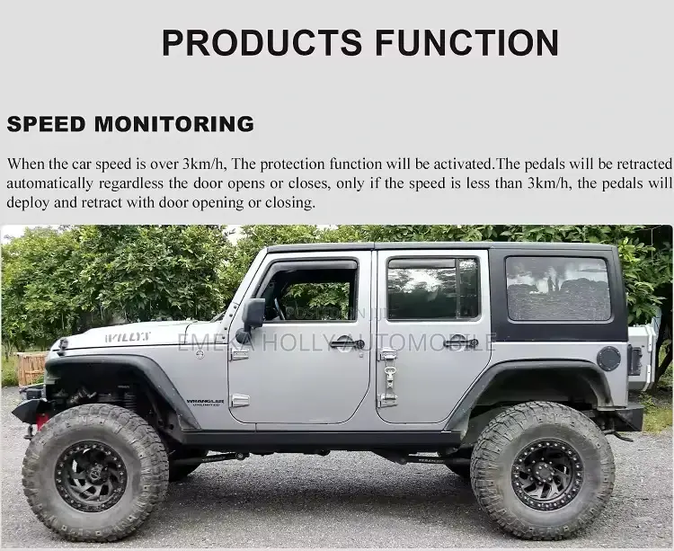 Brand New Jeep Wrangler JK JL Electric Power Side Step Assembly