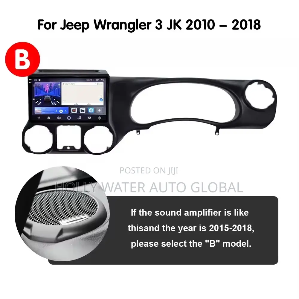 Jeep Wrangler 2012/2018 Android Radio Screen