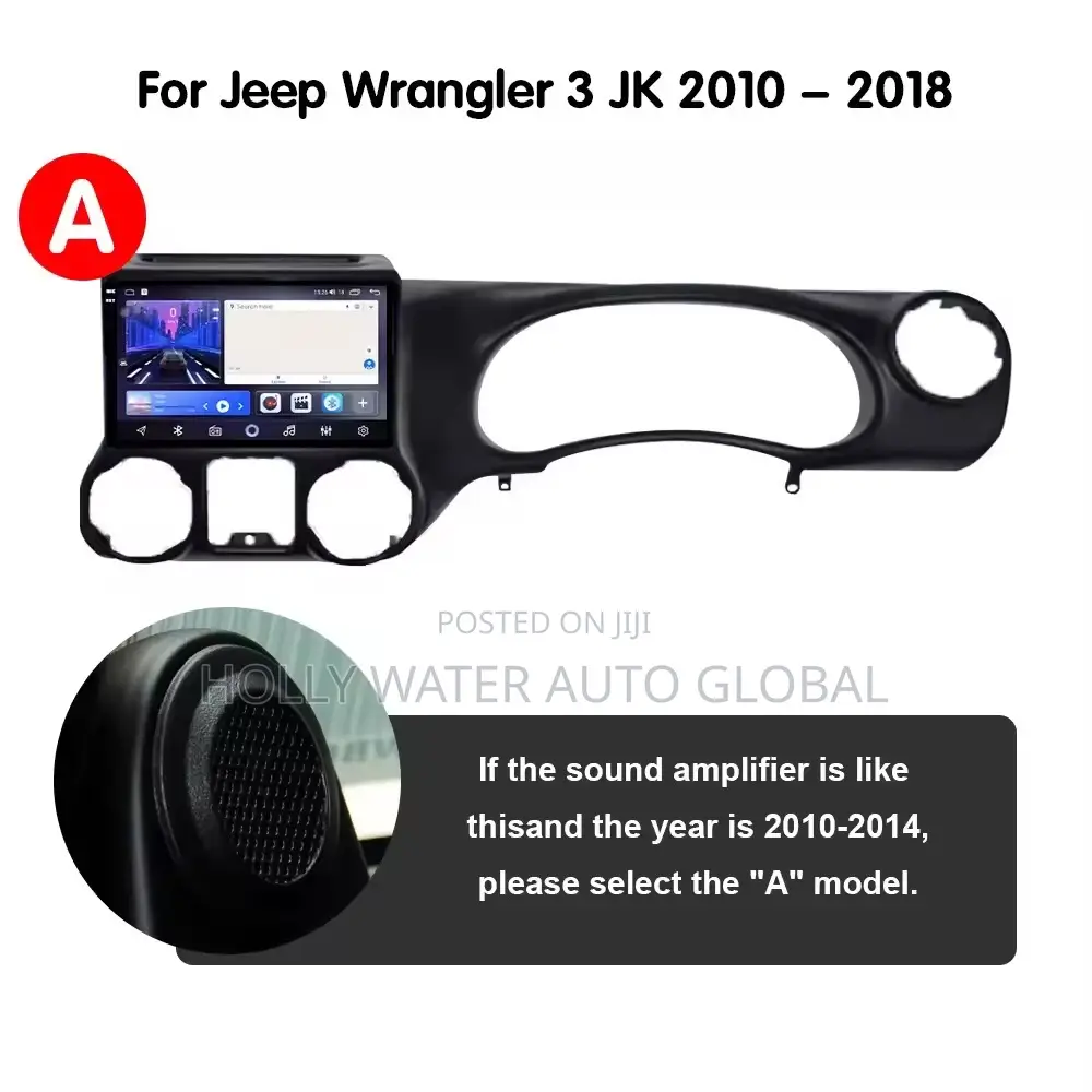 Jeep Wrangler 2012/2018 Android Radio Screen