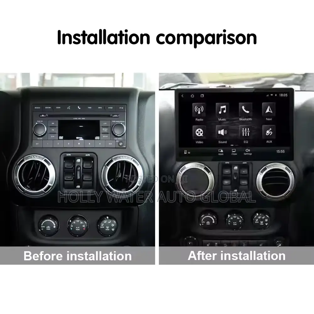 Jeep Wrangler 2012/2018 Android Radio Screen